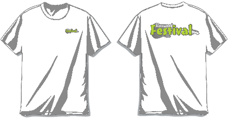 Flaxwood Festival T-Shirts ....